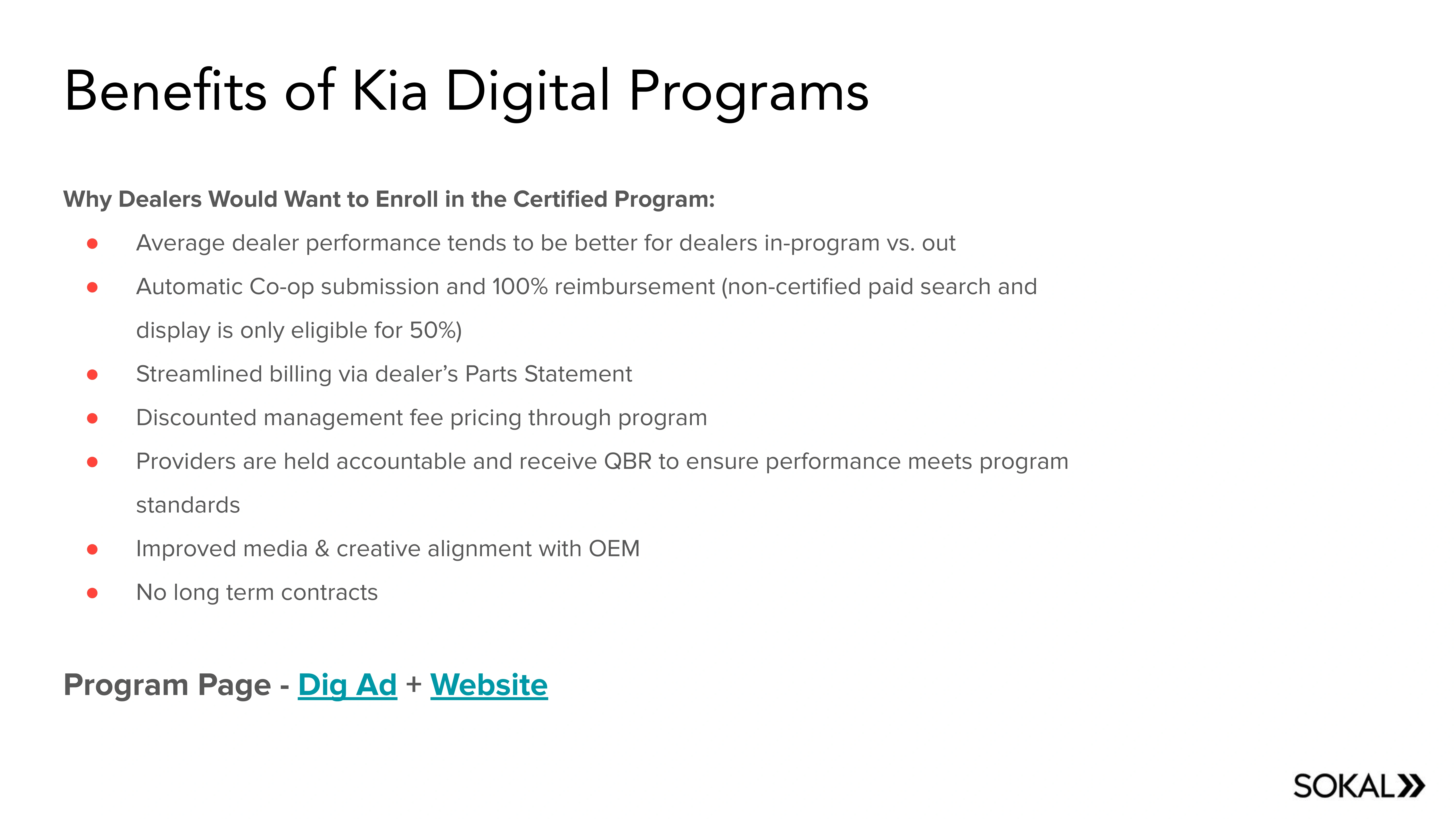 Kia OEM program slide 5